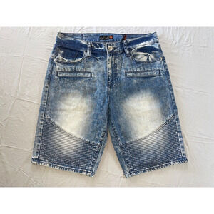 G by Guess Moto Style 100% Cotton Denim Jean Shorts. Tag 33, Runs Big. GUC!!